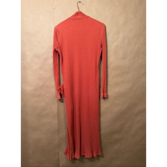 MAJE Milan Longline Ribbed Cardigan - Picture 8 of 8